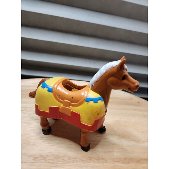 Playskool Lil Playmates Horse Toy – With Armor, Vintage Style - Picture 4 of 6